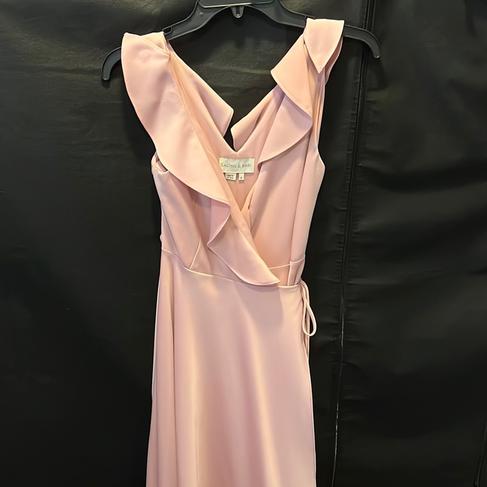 Anthropologie / BHLDN bridesmaid dress - blush